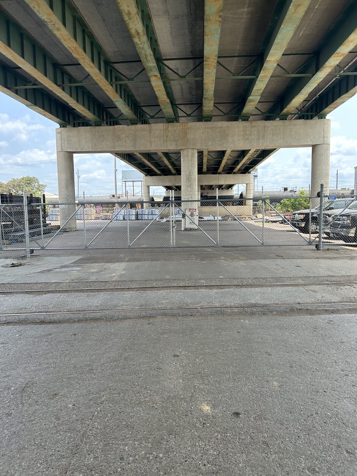 Automatic gate operator installation by Bostwick Fencing & Iron